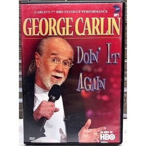 George Carlin Doin It Again DVD Comedy 1990 7th HBO‎ Stand-Up Performance Video